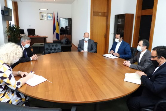 Predsjedavajući Predstavničkog doma Nebojša Radmanović primio u nastupnu posjetu ambasadora Islamske Republike Iran u BiH 